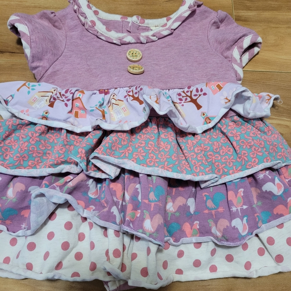 Girls matilda Jane onesie dress
